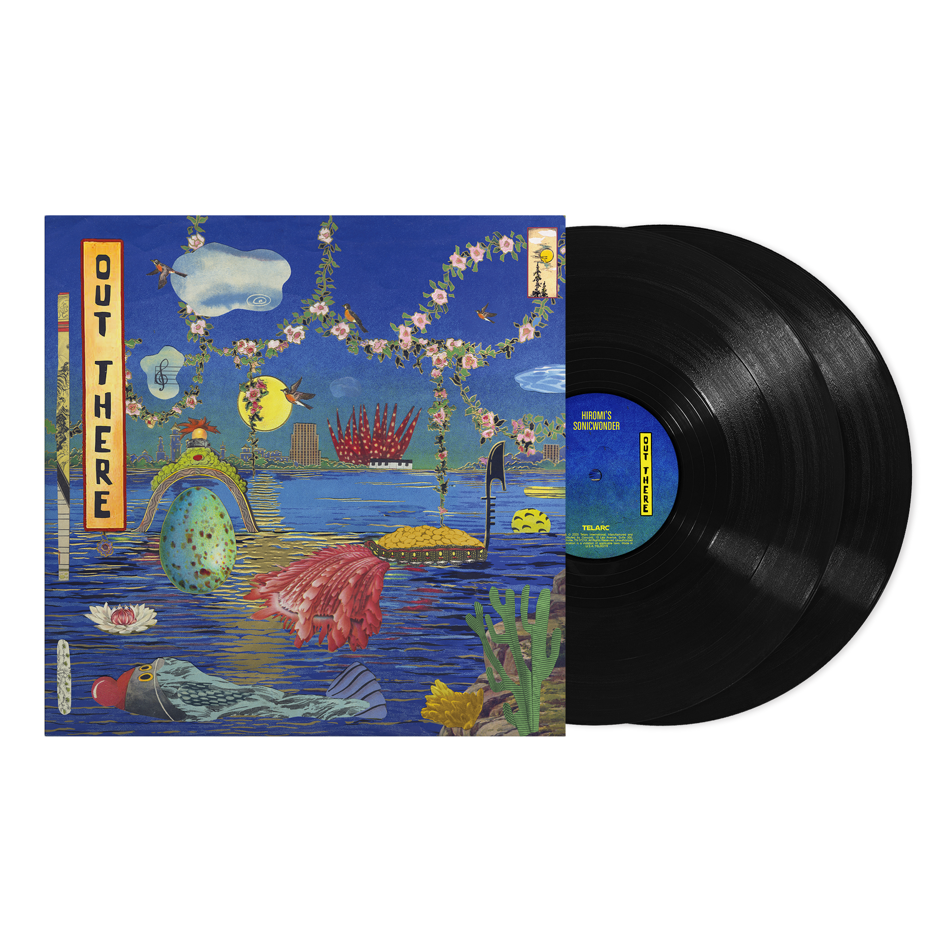 Hiromi - Out There - Black Vinyl 2 LP Vinyl Record