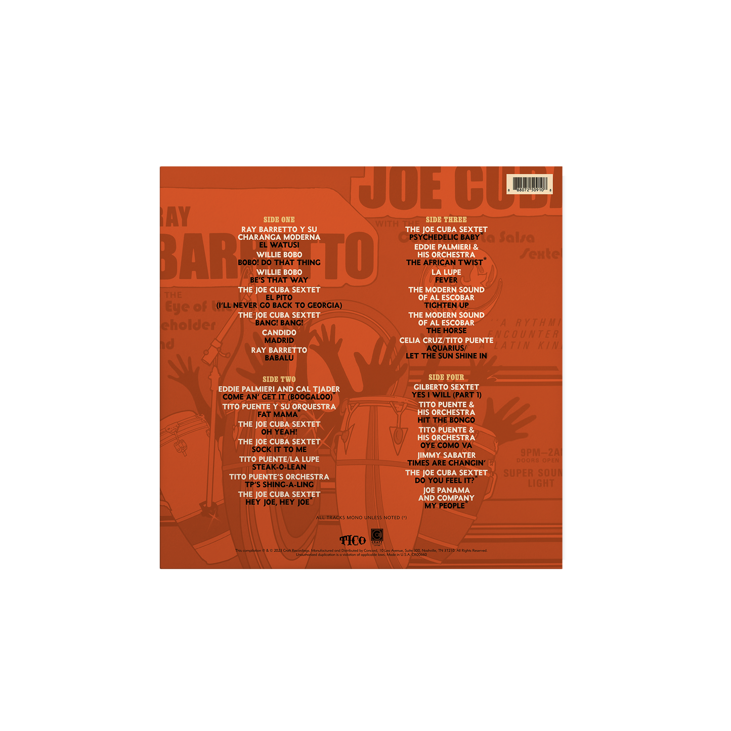 Hit The Bongo! The Latin Soul Of Tico Records (2 LP) Vinyl Record