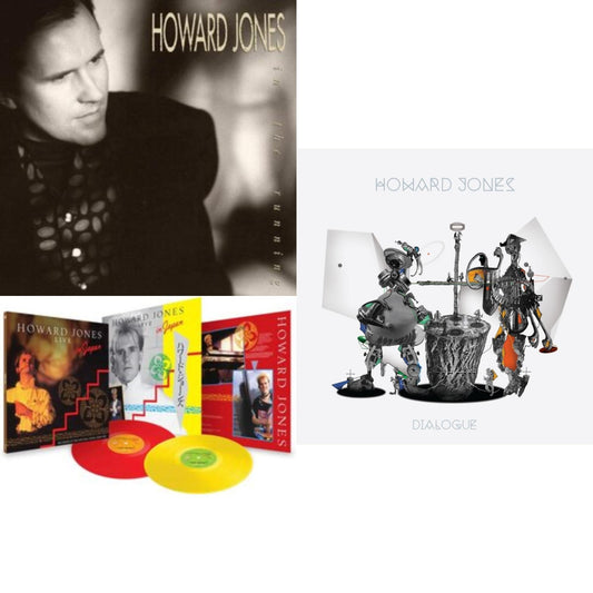 Howard Jones - In The Running (Limited Edition/140G/Translucent LP Vinyl) & Live At The Nhk Hall, Tokyo, Japan 1984 (2LP/Coloured Vinyl Edition) & Dialogue