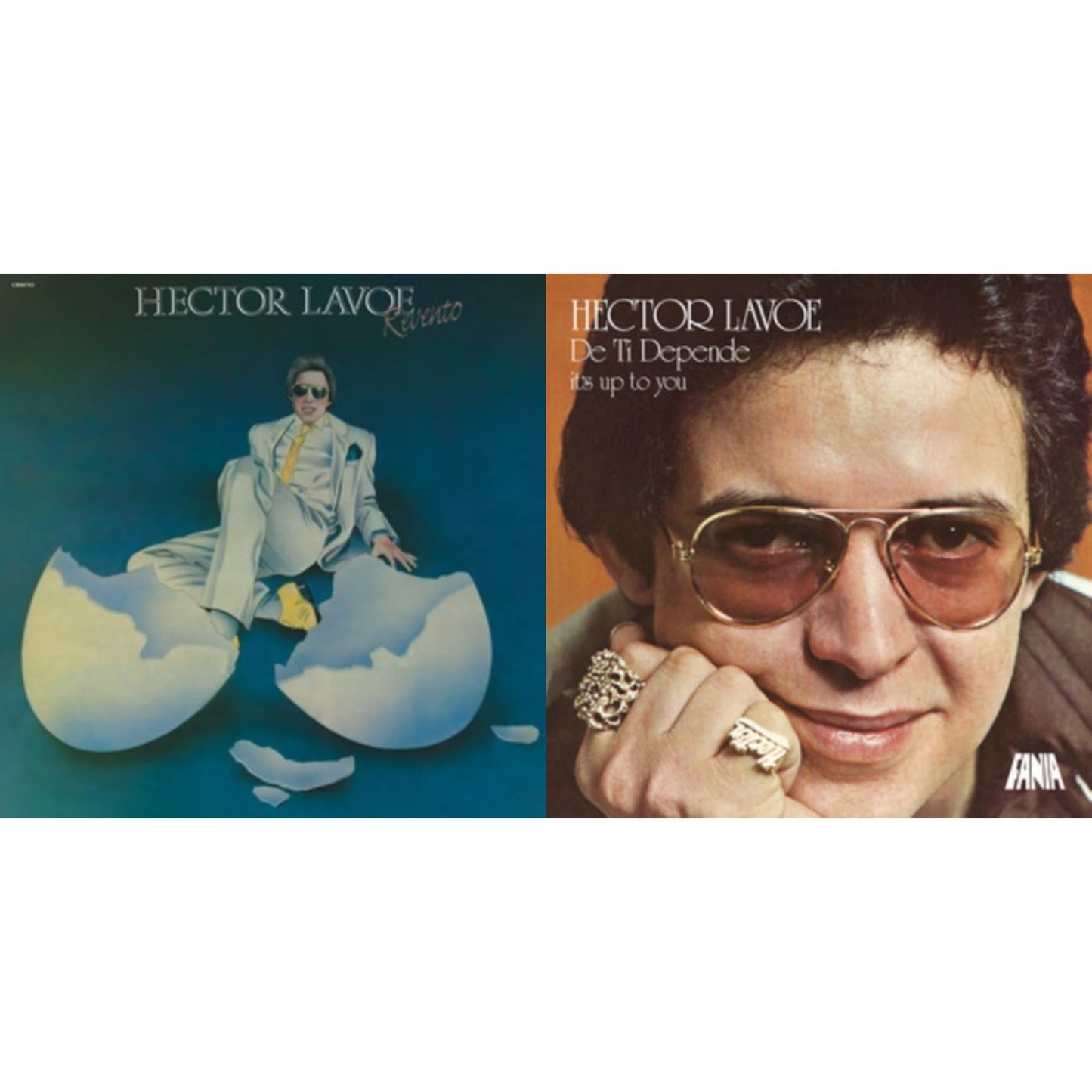 Hector Lavoe - Revento  & De Ti Depende (It's Up To You) - LP Vinyl Bundle