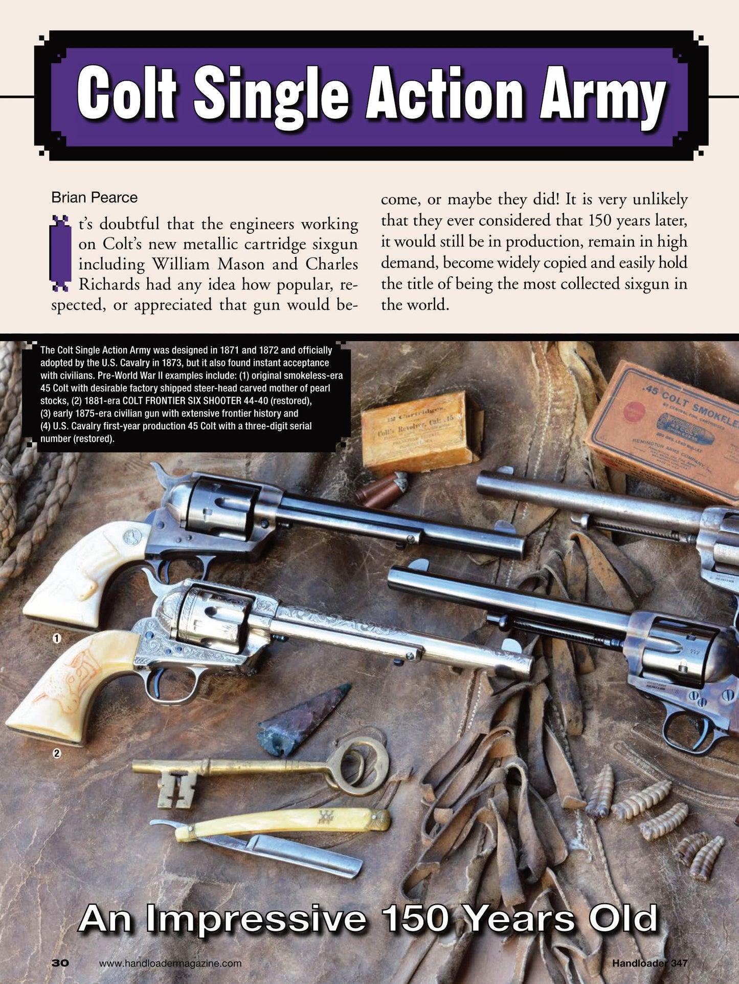 Handloader December 2023 - The Ammunition Reloading Journal: The New Kimber KDS9c 9mm Luger, FN 509, Duplicating Original Loads & Colt Single Action Army