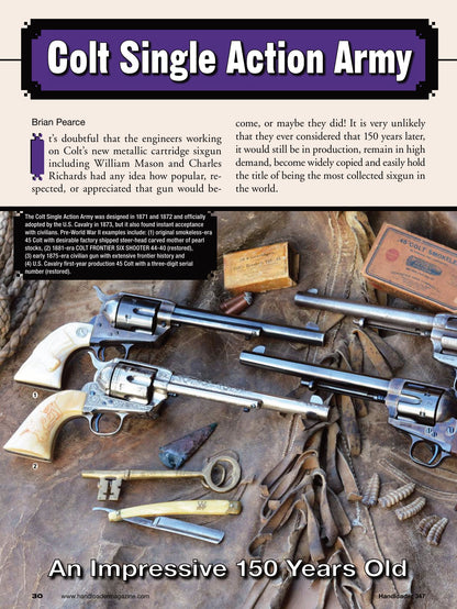 Handloader December 2023 - The Ammunition Reloading Journal: The New Kimber KDS9c 9mm Luger, FN 509, Duplicating Original Loads & Colt Single Action Army