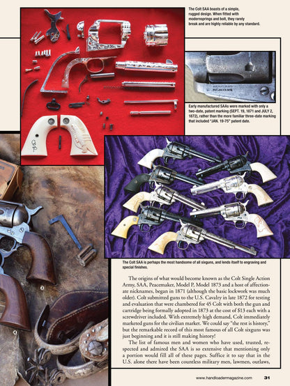 Handloader December 2023 - The Ammunition Reloading Journal: The New Kimber KDS9c 9mm Luger, FN 509, Duplicating Original Loads & Colt Single Action Army