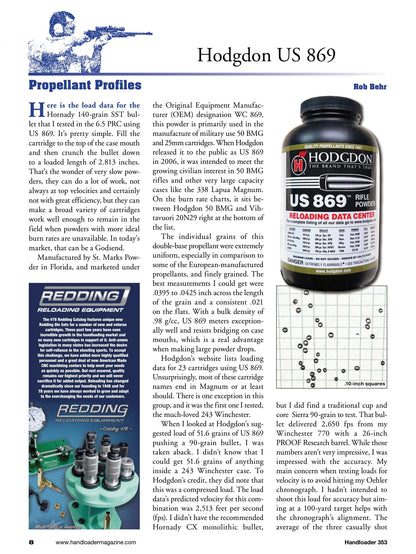 Handloader The Ammunition Reloading Journal - December 2024: Standard Pressure Loads For 45 Colt Rifles, Ruger Mini-14, Apache 2011 9MM, Precision Digital Bullet Seating, 356 Winchester & More!