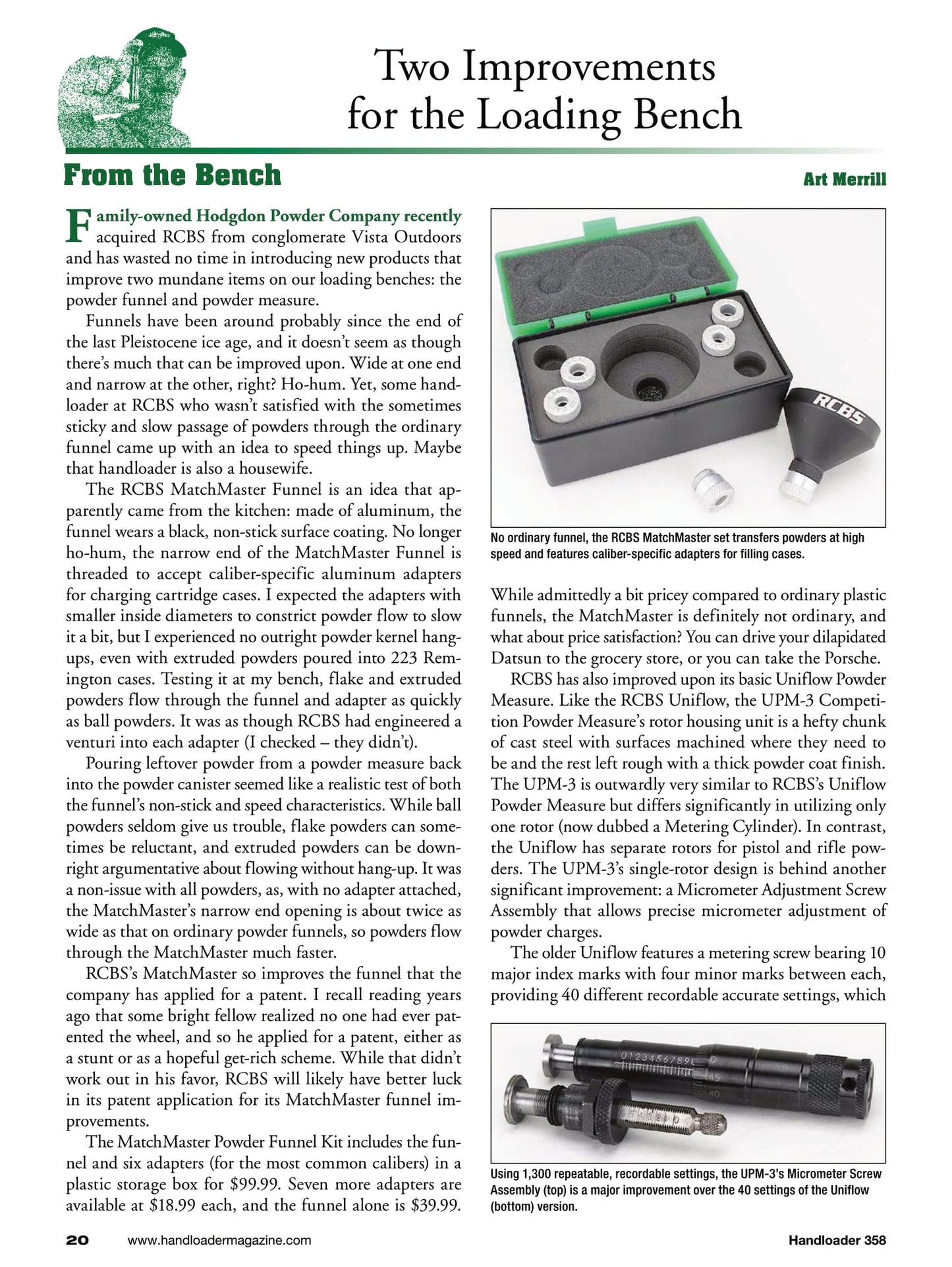 Handloader The Ammunition Reloading Journal - October 2025: GA Precision 6mm GT Handloads, Achieve Accuracy, 44 Magnum Carbines, 7mm PRC For Springfield Waypoint, 260 Remington Pet Loads & More!