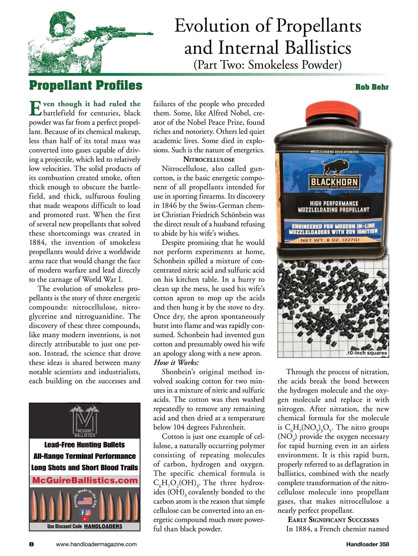 Handloader The Ammunition Reloading Journal - October 2025: GA Precision 6mm GT Handloads, Achieve Accuracy, 44 Magnum Carbines, 7mm PRC For Springfield Waypoint, 260 Remington Pet Loads & More!