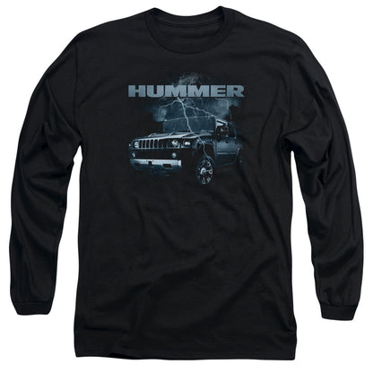 Hummer Stormy Ride Mens Long Sleeve Shirt Black Officially Licensed