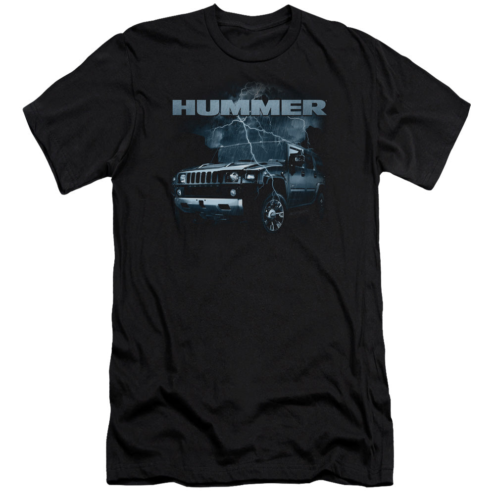 Hummer Stormy Ride Premium Bella Canvas Slim Fit Mens T Shirt Black