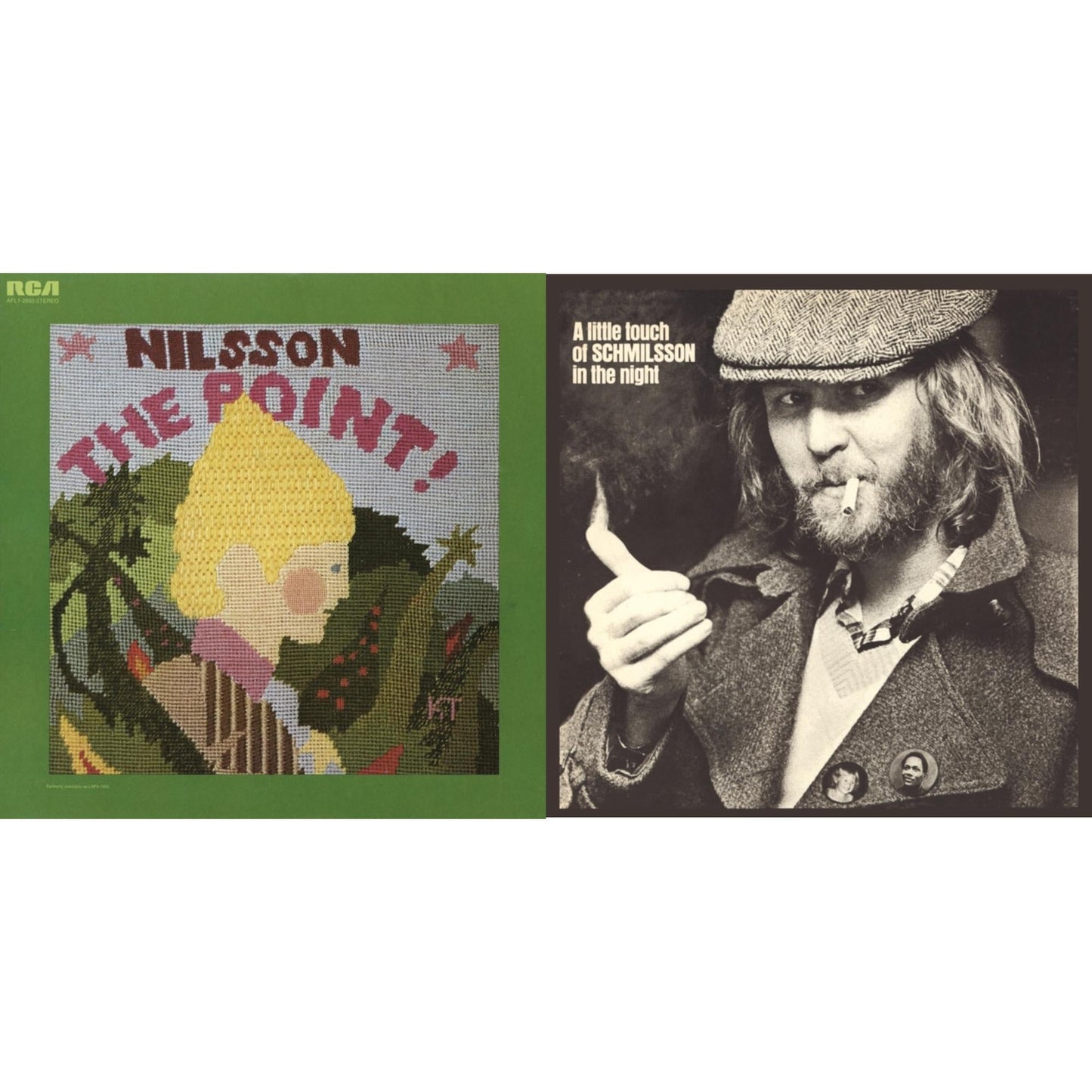 Harry Nilsson - Point & Little Touch Of - CD Bundle