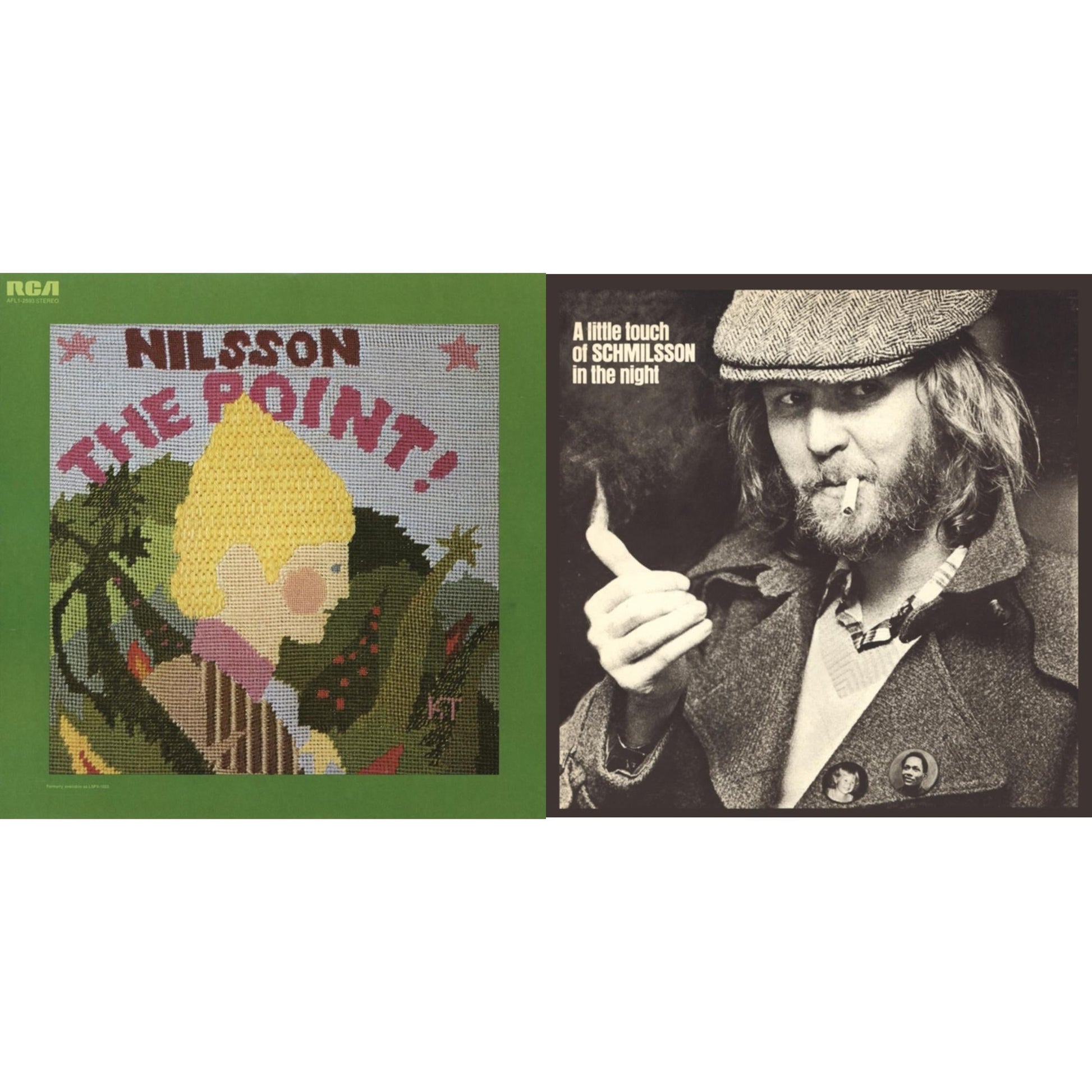 Harry Nilsson - Point & Little Touch Of - CD Bundle
