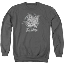 Load image into Gallery viewer, Tom And Jerry Classic Pals Mens Crewneck Sweatshirt Charcoal