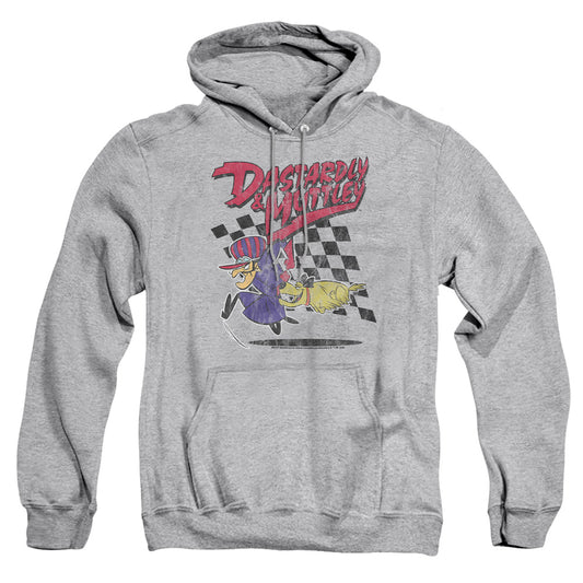 Wacky Races Dastardly & Muttley 1 Mens Hoodie Athletic Heather Officially Licensed