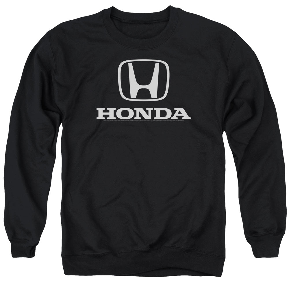 Honda Standard Logo Mens Crewneck Sweatshirt Black