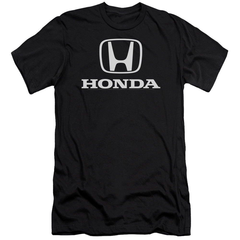 Honda Standard Logo Hbo Premium Bella Canvas Slim Fit Mens T Shirt Black