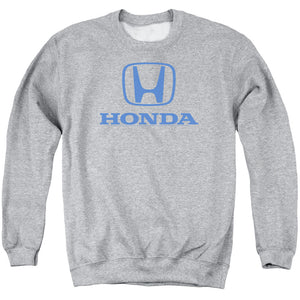 Honda Standard Logo Mens Crewneck Sweatshirt Athletic Heather