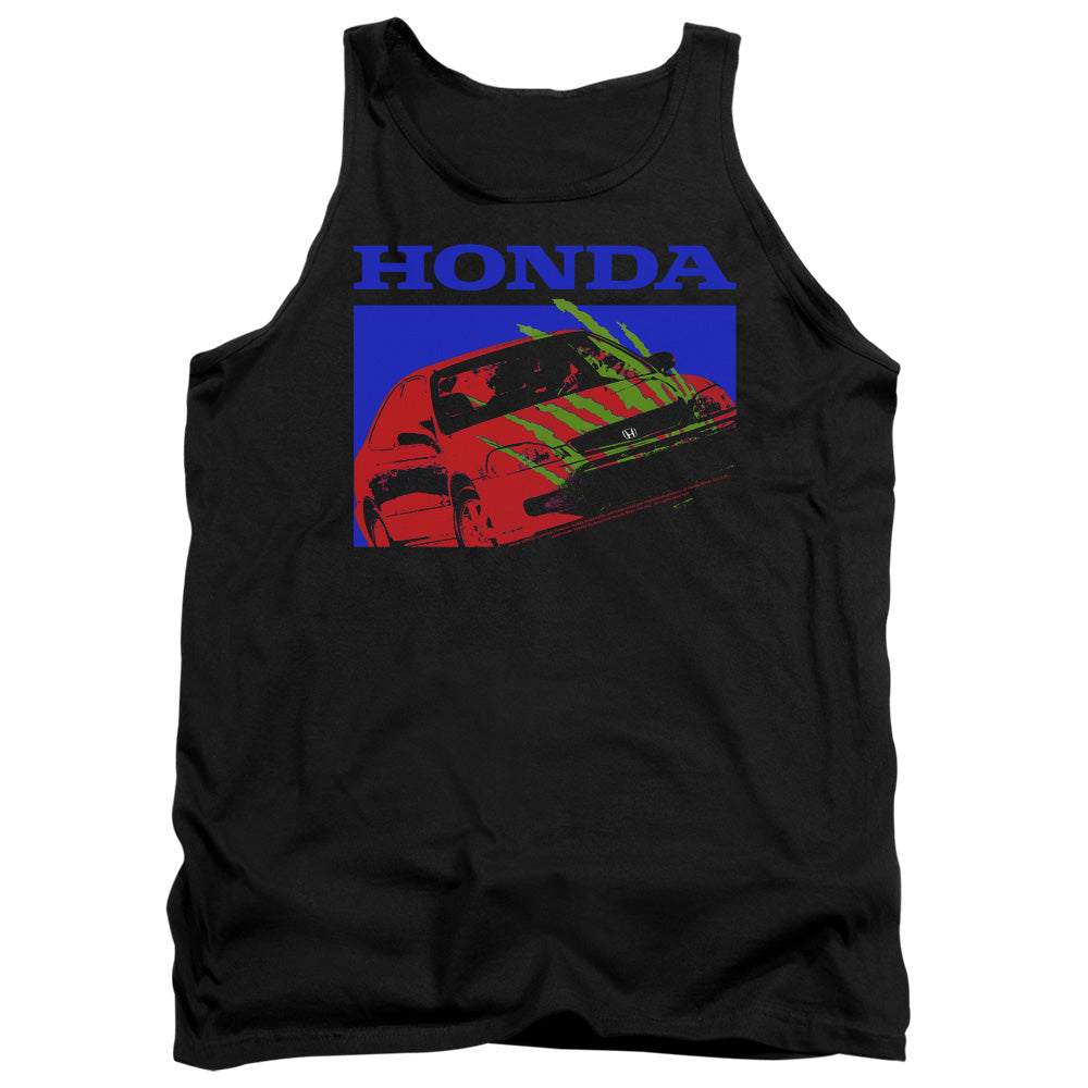 Honda Civic Bold Mens Tank Top Shirt Black