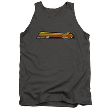 Load image into Gallery viewer, Honda Mini Trail 50 Stripe Mens Tank Top Shirt Charcoal