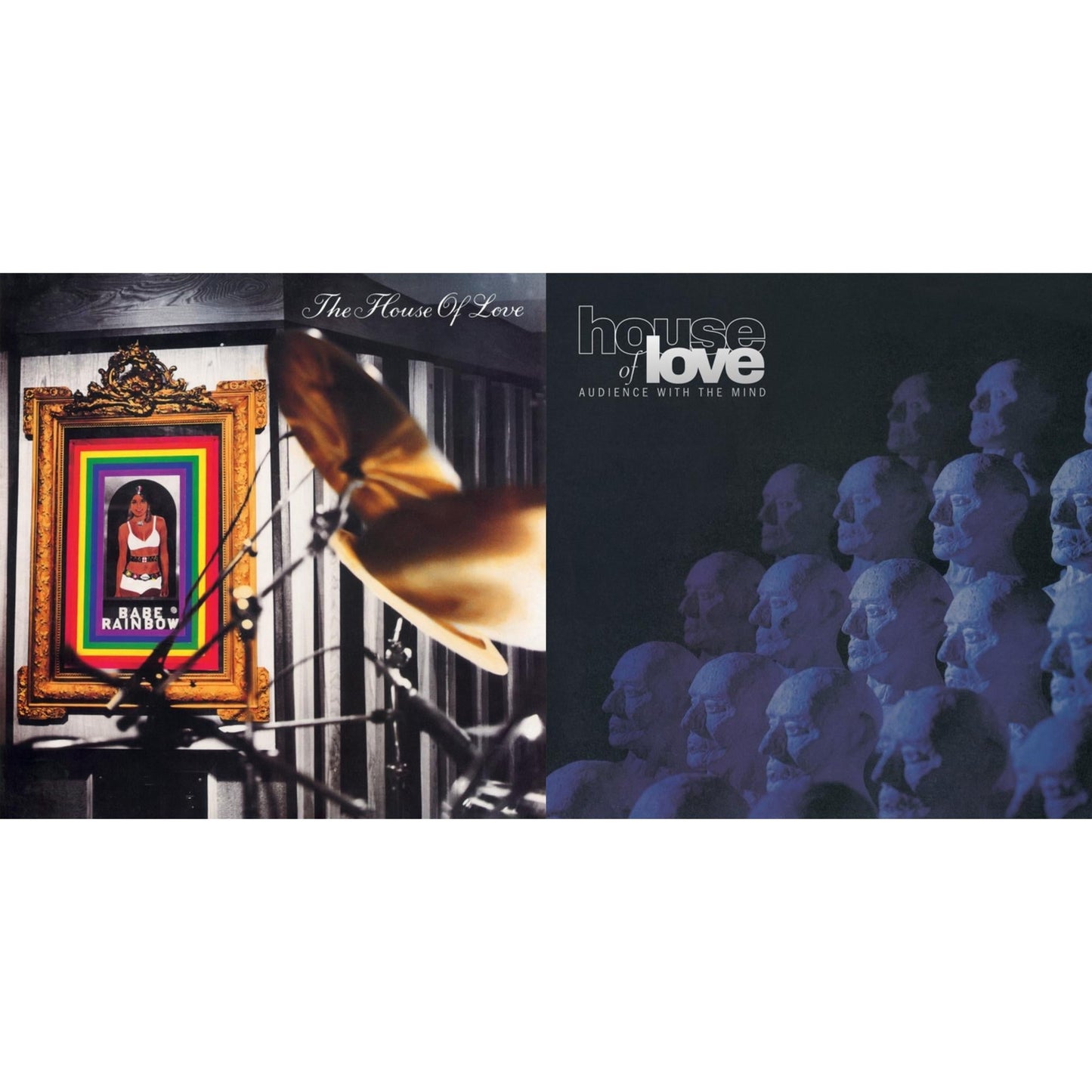 House Of Love - Babe Rainbow (180G/Reissue) & Audience With The Mind (180G/Reissue) - LP Vinyl Bundle