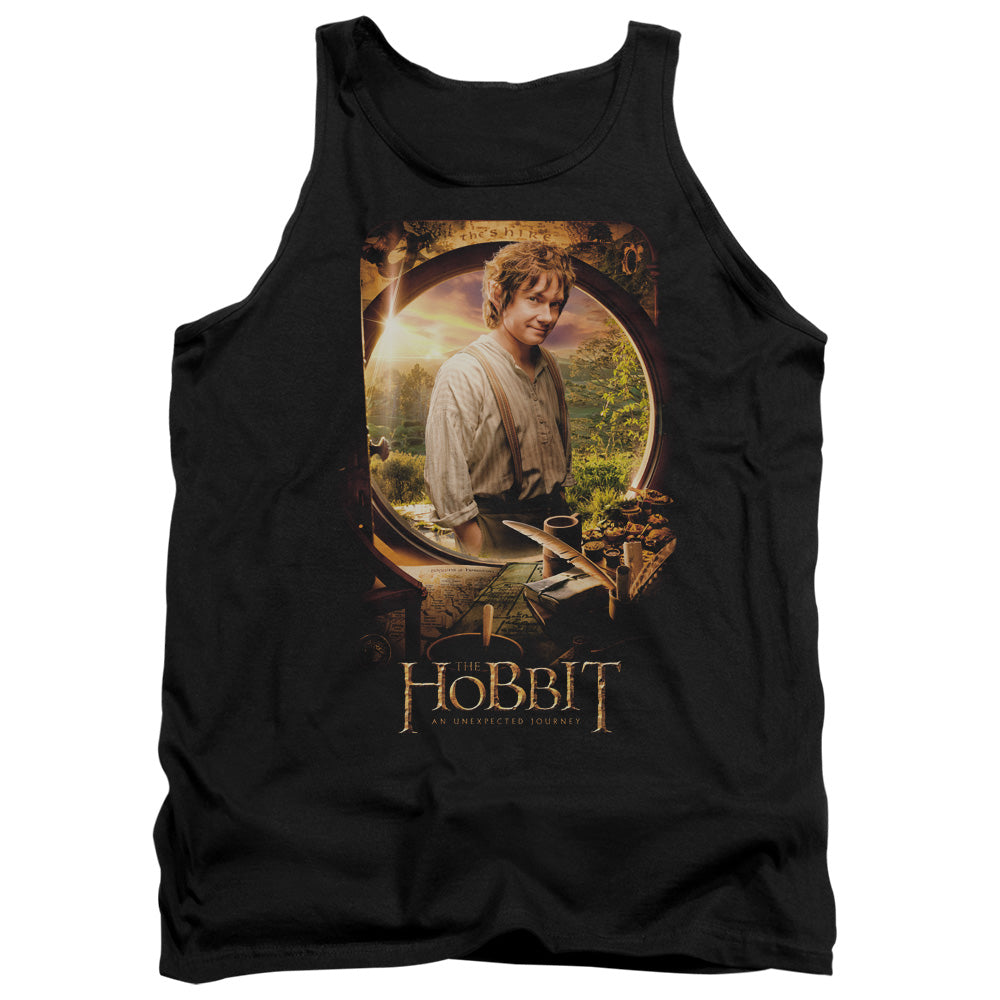 The Hobbit Bilbo Poster Mens Tank Top Shirt Black