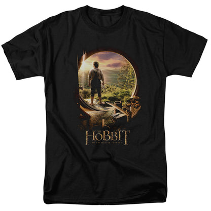 The Hobbit Hobbit In Door Mens T Shirt Black Officially Licensed