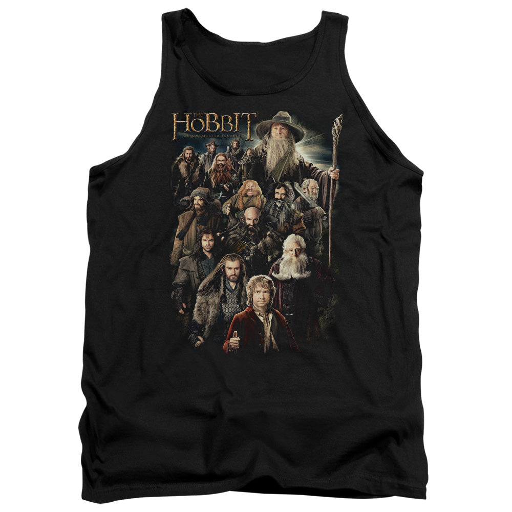 The Hobbit Somber Company Mens Tank Top Shirt Black