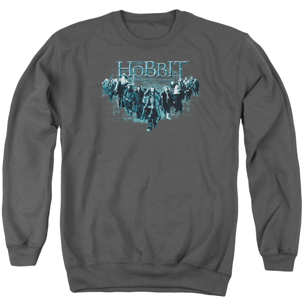 The Hobbit Thorin And Company Mens Crewneck Sweatshirt Charcoal