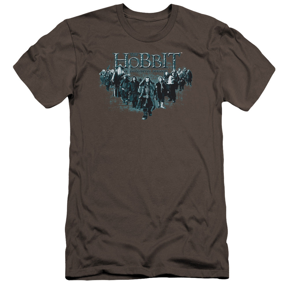 The Hobbit Thorin And Company Premium Bella Canvas Slim Fit Mens T Shirt Charcoal