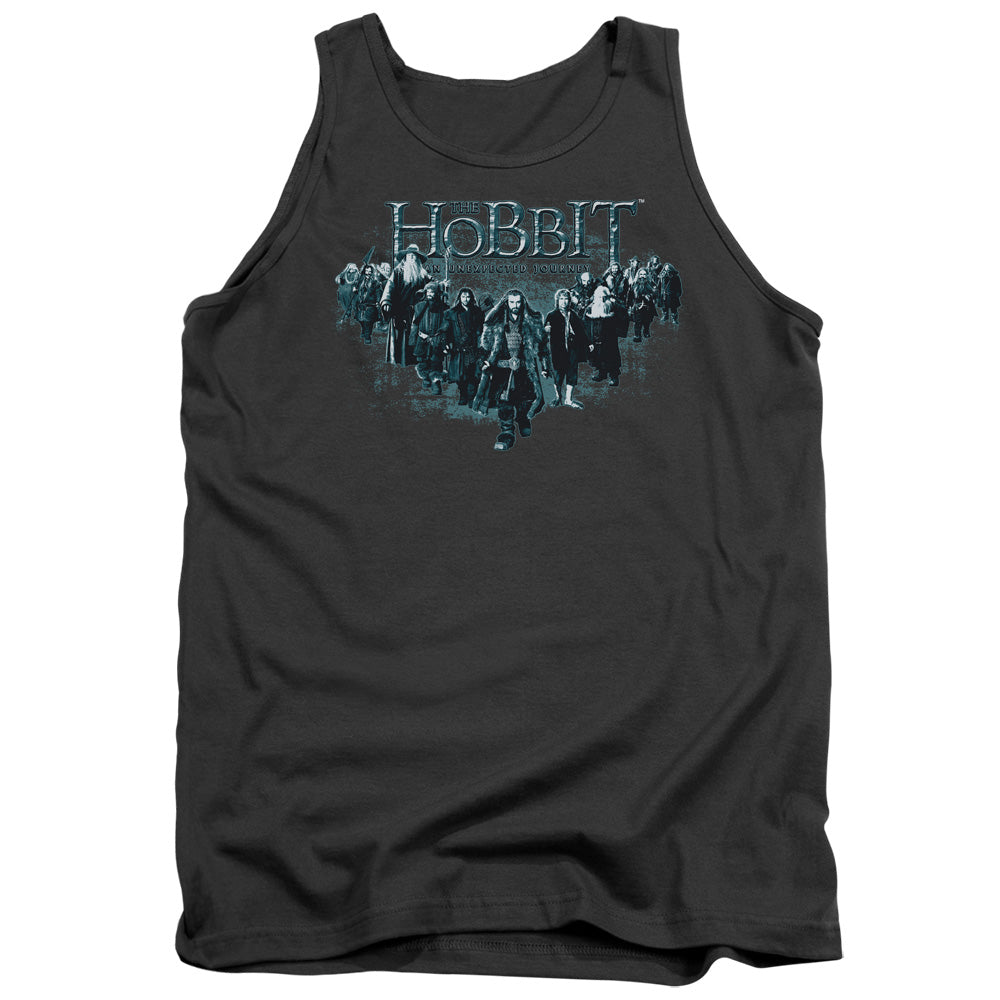 The Hobbit Thorin And Company Mens Tank Top Shirt Charcoal