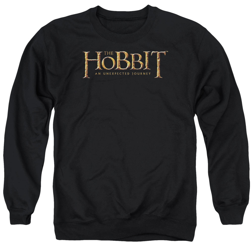 The Hobbit Logo Mens Crewneck Sweatshirt Black