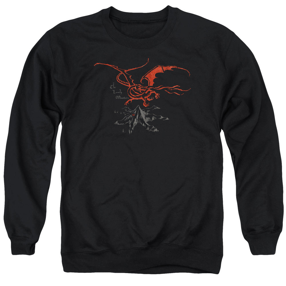 The Hobbit Aug Mens Crewneck Sweatshirt Black