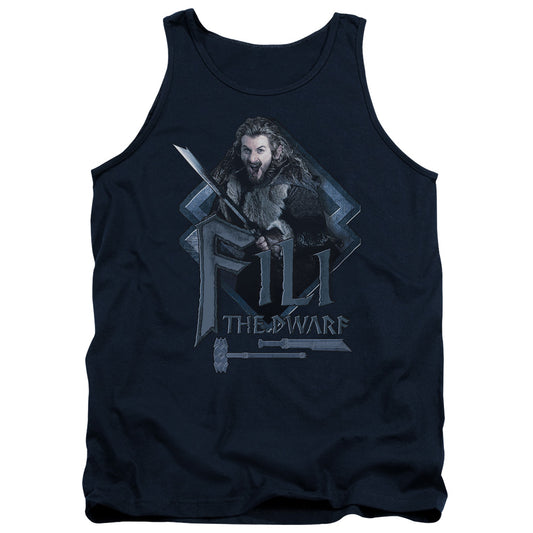 The Hobbit Fili Mens Tank Top Shirt Navy