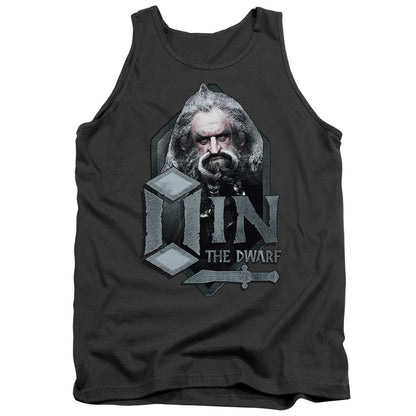 The Hobbit Oin Mens Tank Top Shirt Charcoal