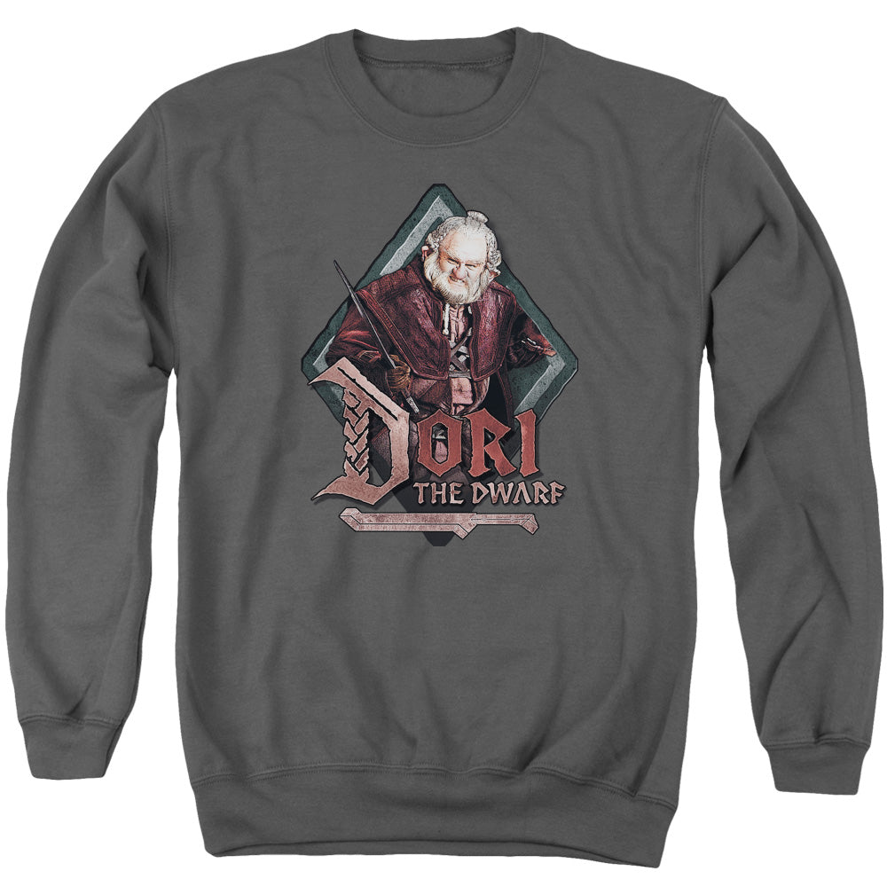 The Hobbit Dori Mens Crewneck Sweatshirt Charcoal