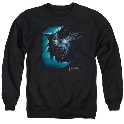 The Hobbit Warg Mens Crewneck Sweatshirt Black