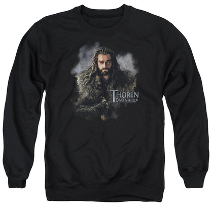 The Hobbit Thorin Oakenshield Mens Crewneck Sweatshirt Black