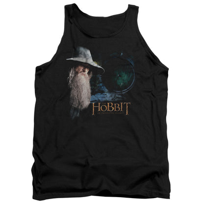 The Hobbit The Door Mens Tank Top Shirt Black