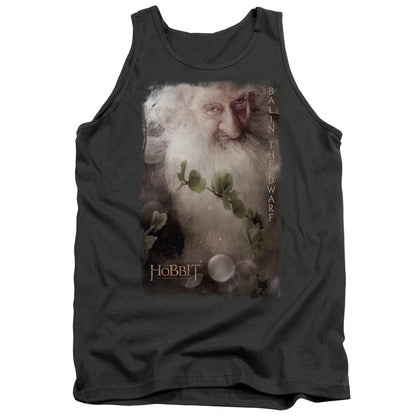 The Hobbit Balin Mens Tank Top Shirt Charcoal