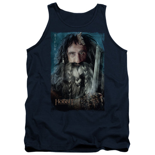 The Hobbit Bifur Mens Tank Top Shirt Navy