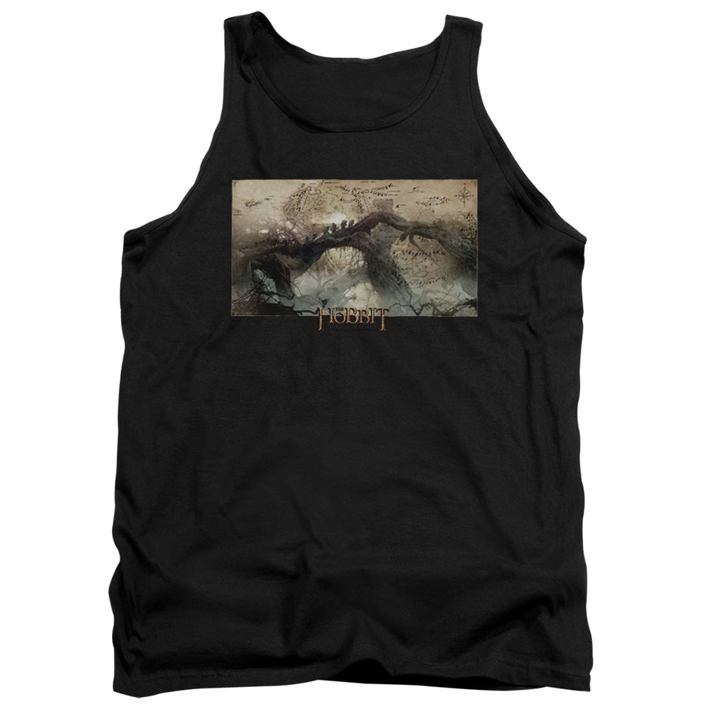 Hobbit Epic Journey Mens Tank Top Shirt Black