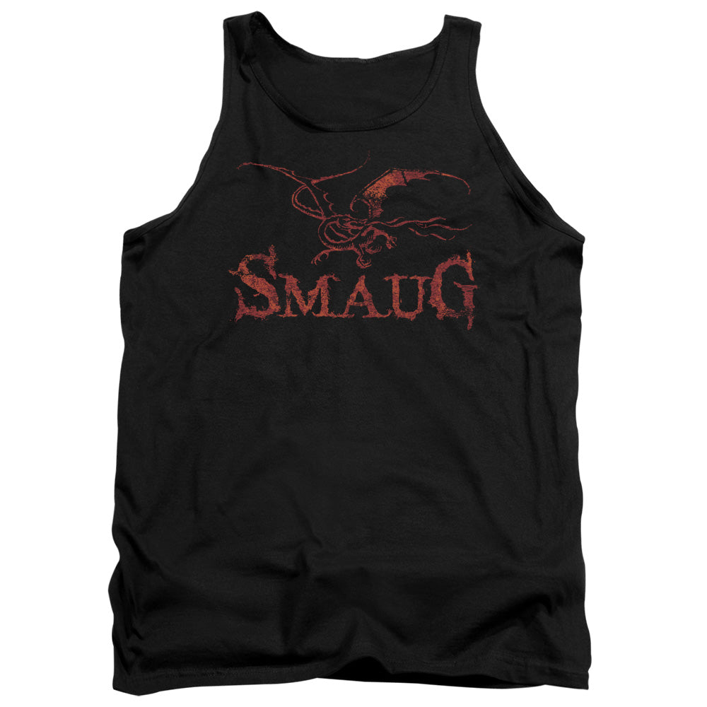 Hobbit Dragon Mens Tank Top Shirt Black