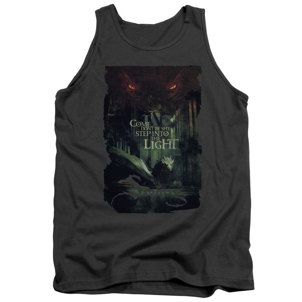 Hobbit Taunt Mens Tank Top Shirt Charcoal