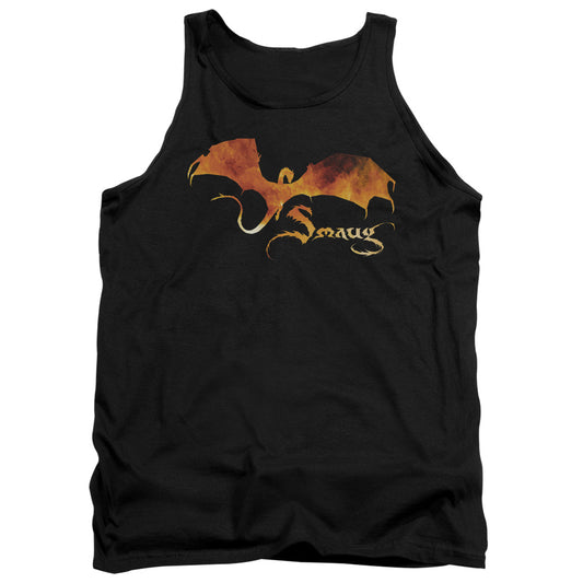 Hobbit Aug On Fire Mens Tank Top Shirt Black