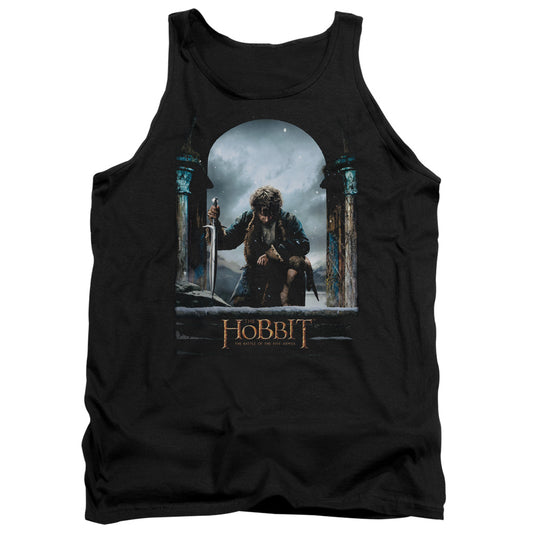 Hobbit Bilbo Poster Mens Tank Top Shirt Black