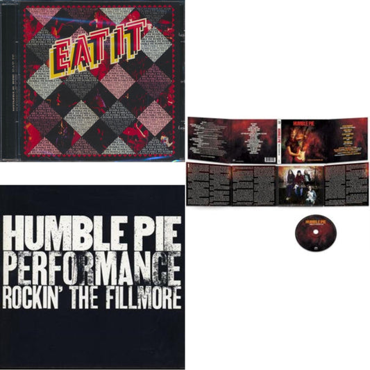 Humble Pie - Rockin Fillmore & Eat It & I Need A Star In My Life - CD Bundle