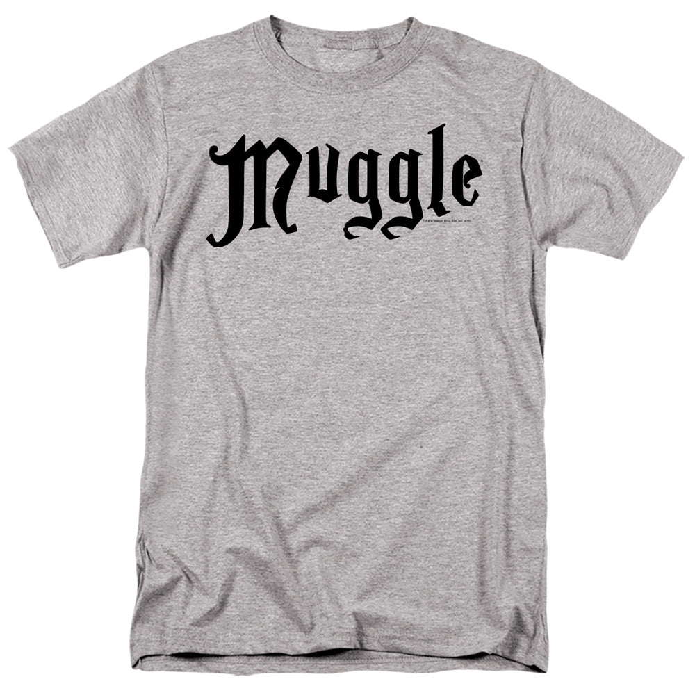 Harry Potter Muggle Mens T Shirt Athletic Heather
