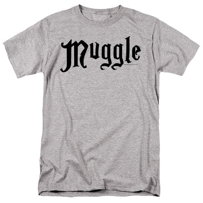 Harry Potter Muggle Mens T Shirt Athletic Heather