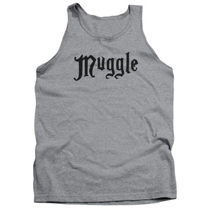 Harry Potter Muggle Mens Tank Top Shirt Athletic Heather