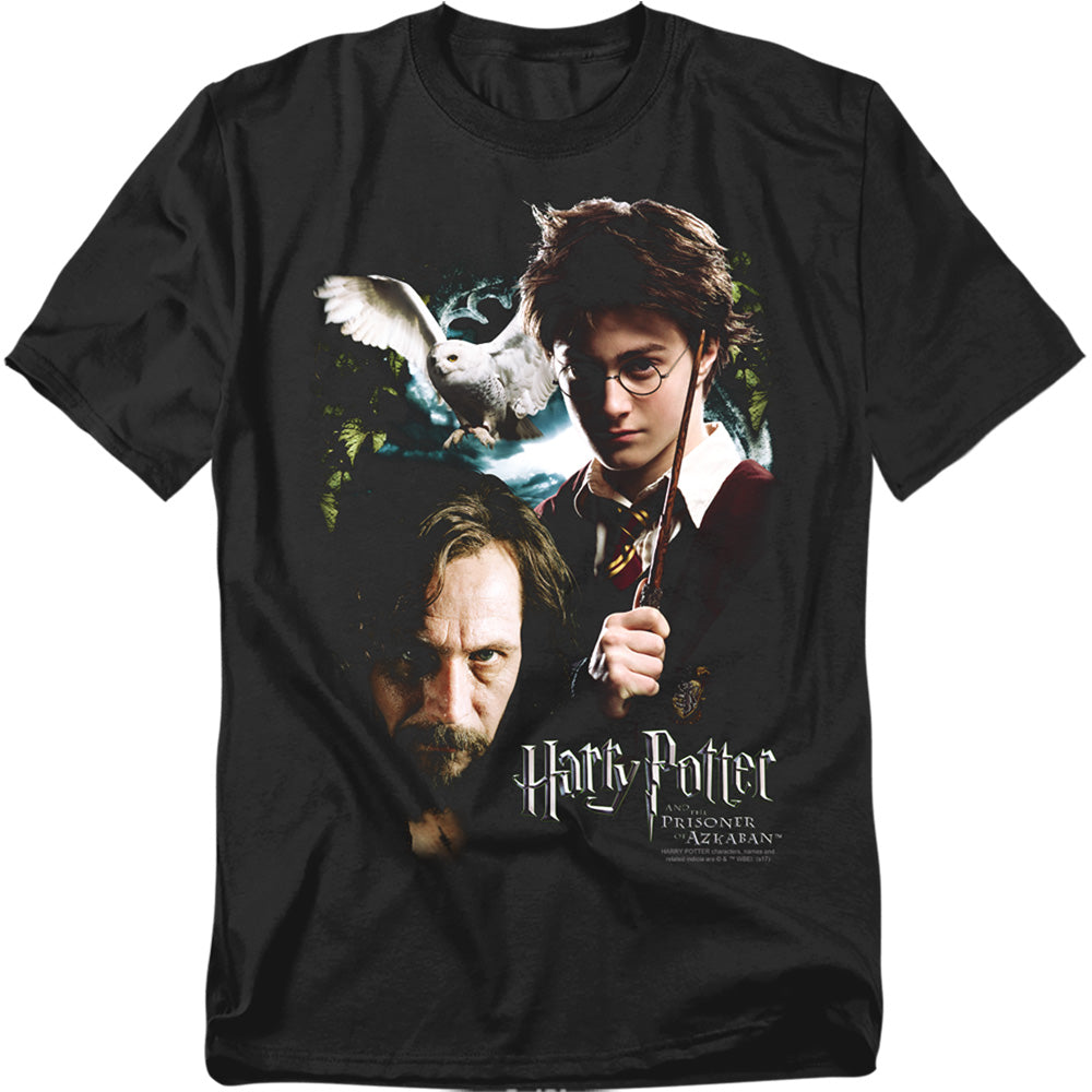 Harry Potter Harry And Sirius Mens T Shirt Black