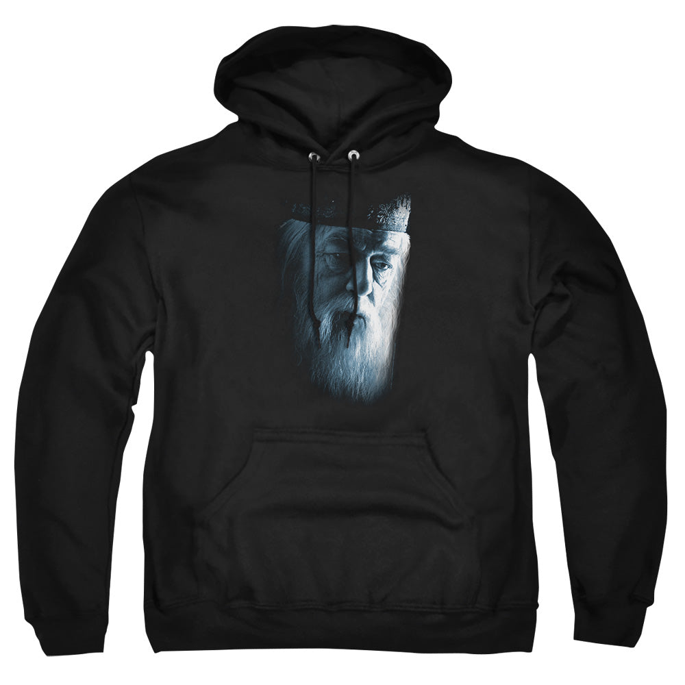 Harry Potter Dumbledore Face Mens Hoodie Black Officially Licensed