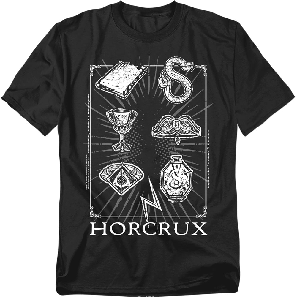 Harry Potter Horcrux Symbols Mens T Shirt Black